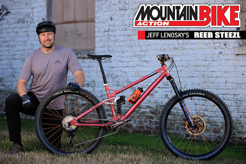 Jeff Lenosky's Steezl featured in Mountain Bike Action