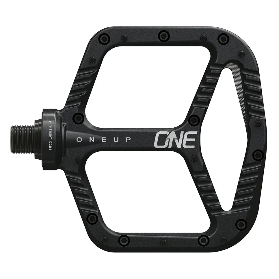 OneUp Aluminum Flat Pedals, Black