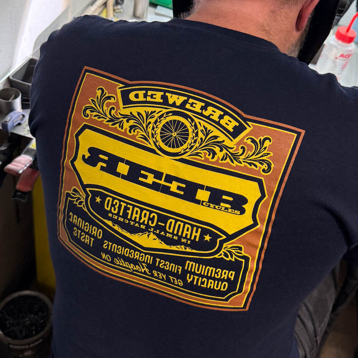 REEB Backwards T-shirt Navy