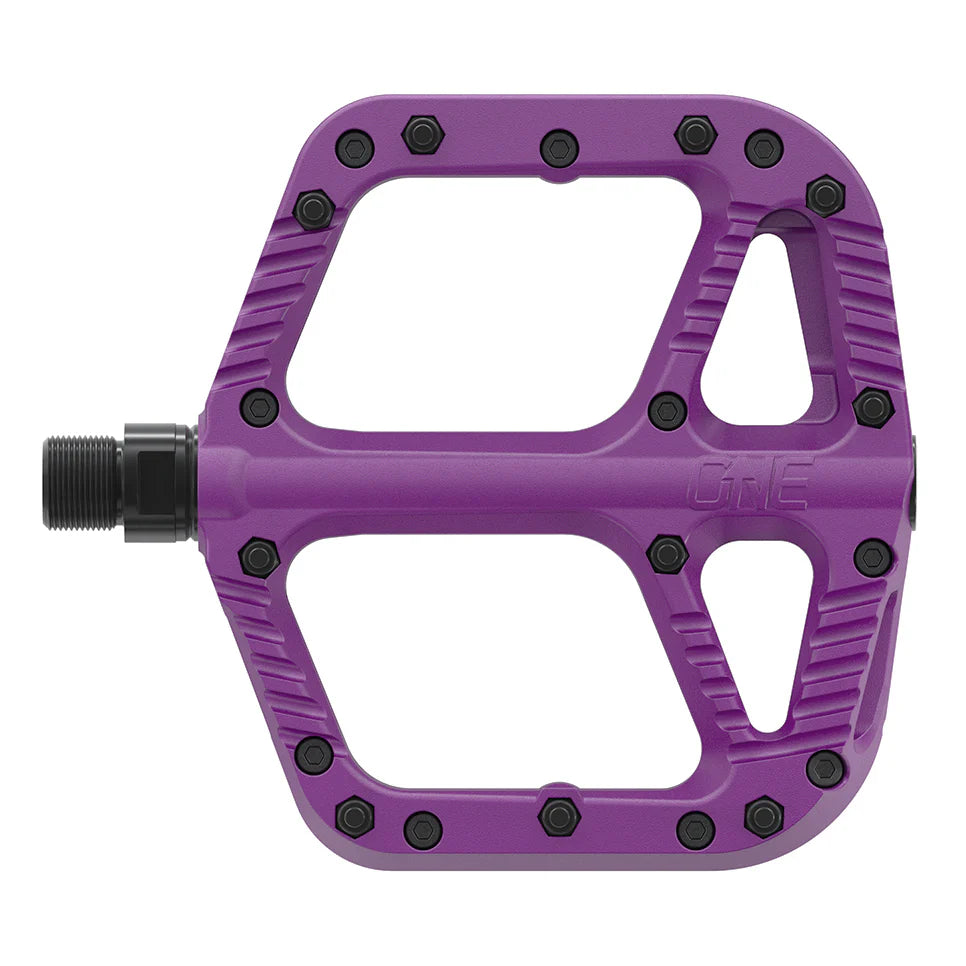 OneUp Composite Flat Pedals, Purple