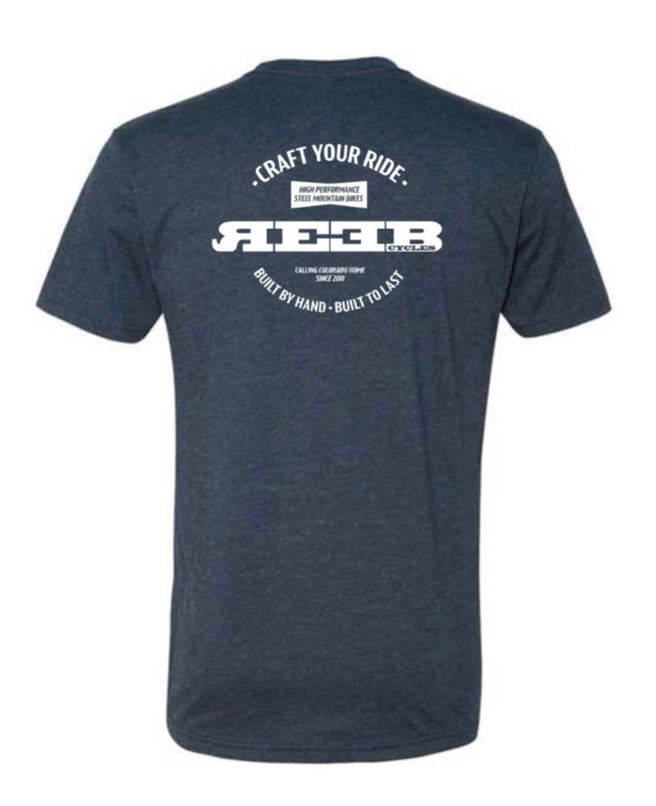 REEB Craft Your Ride Mens T-shirt Navy