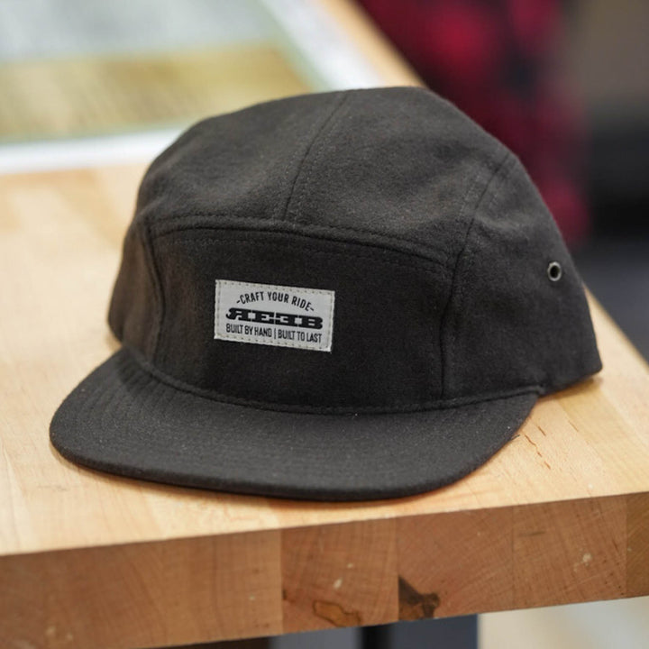 REEB 5 Panel Wool Camper Hat Brown