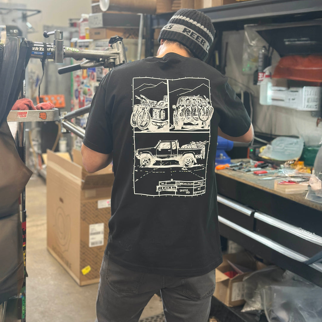 Shuttle Truck T-shirt Black