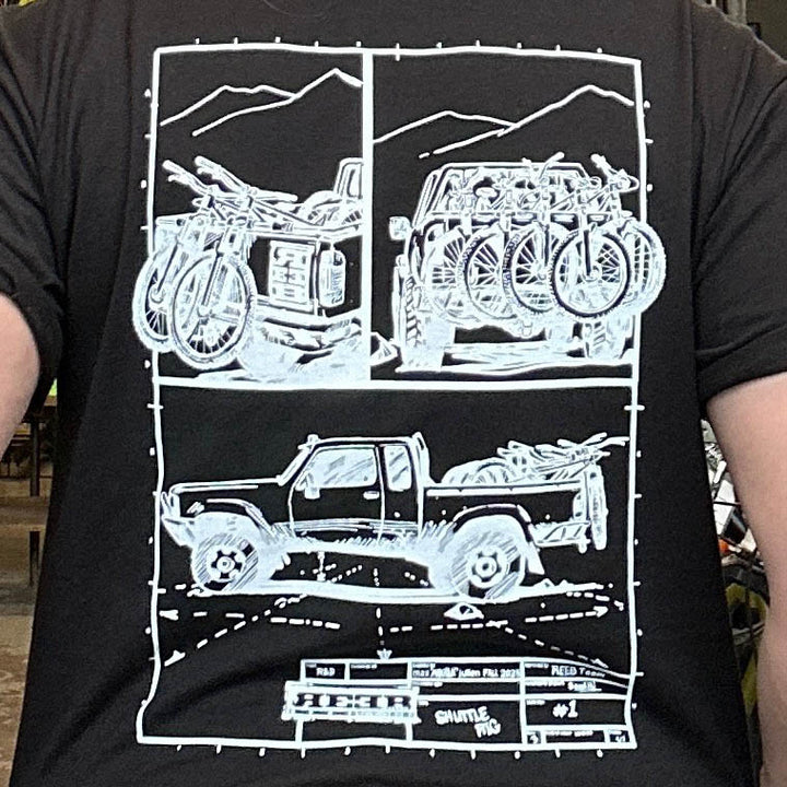 Shuttle Truck T-shirt Black